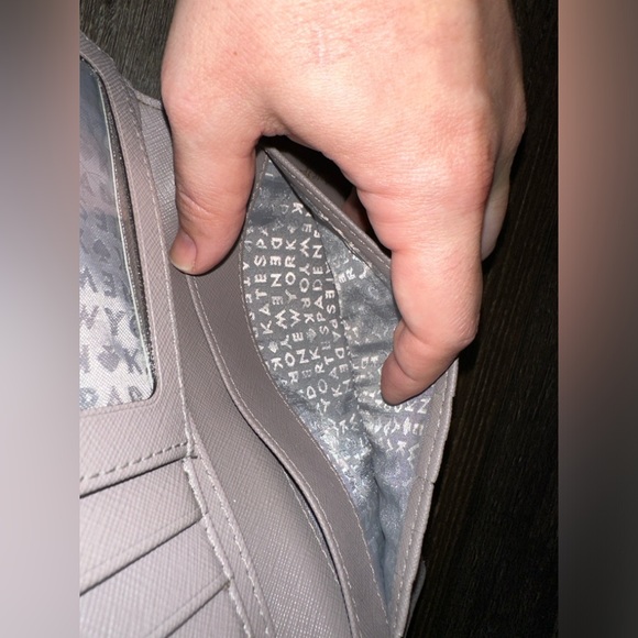 Warm Gray Kate Spade Cameron Large Slim Bifold Wallet - Picture 6 of 8